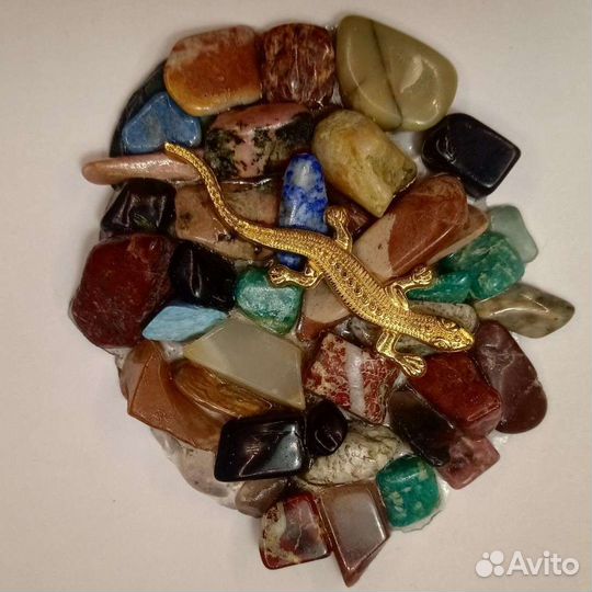 Магниты сувенирные из природных камней