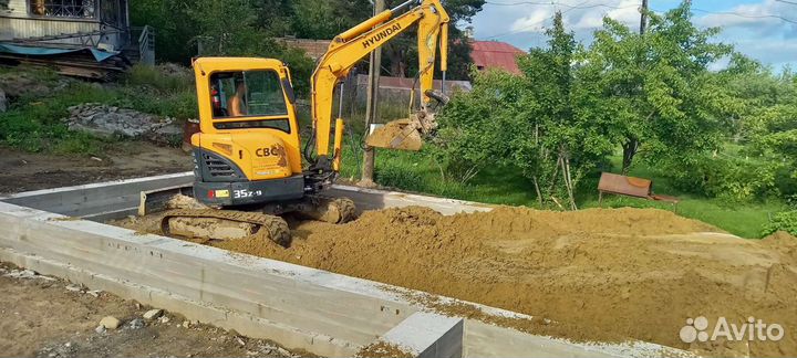 Мини экскаватор sany 35