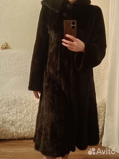 Норковая шуба 46 размер