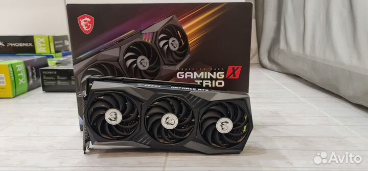 Видеокарта RTX 3060 MSI Gaming trio