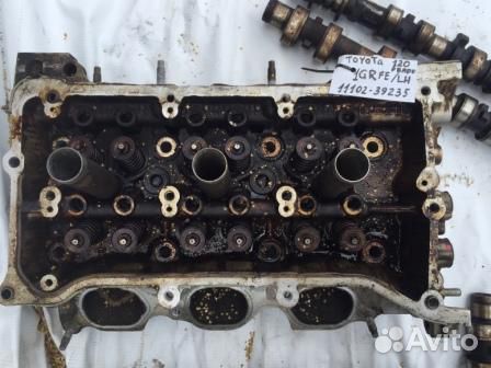 Головка блока цилиндров 2GR-FE левая