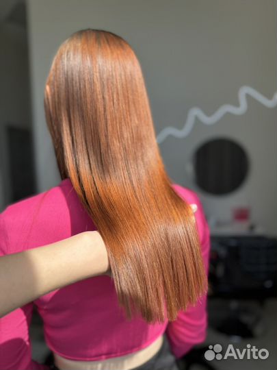 Модель на кератин, ботокс