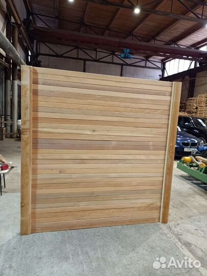 Деревянный забор