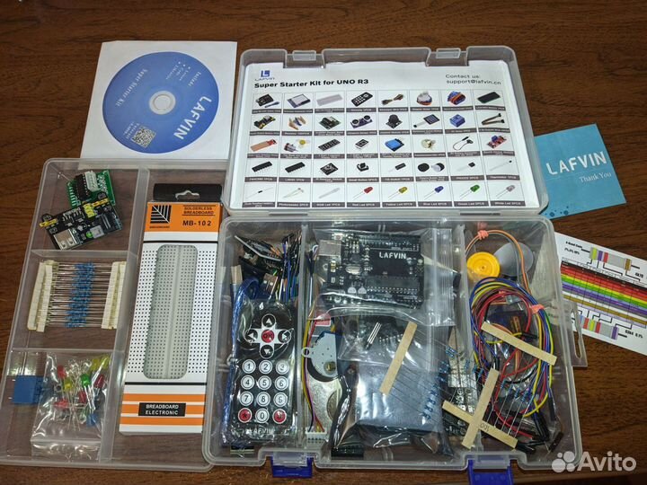 Lafvin супер стартовый комплект для Arduino UNO
