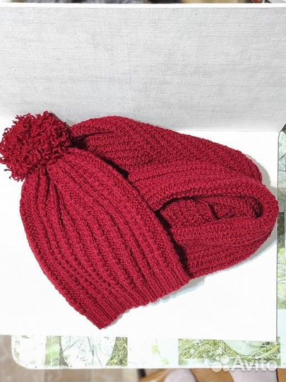 Комплект вязаный женский