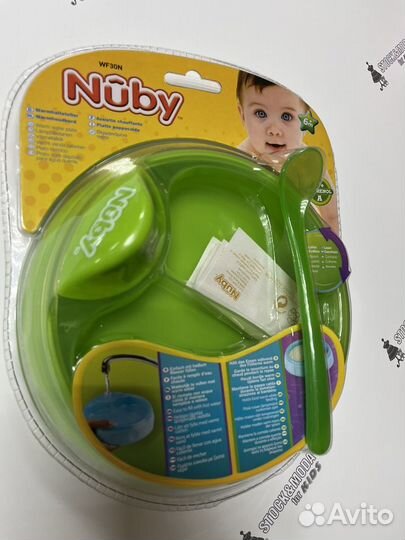 Новая тарелка для малыша Nuby