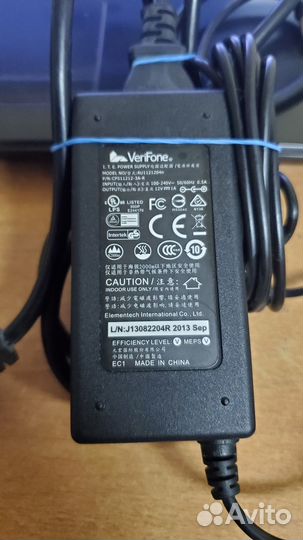 Блок питания AC/DC Adapter VeriFone AU1121204n Out