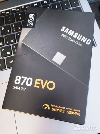 Ssd накопитель Samsung 870 evo 500 гб оригинал