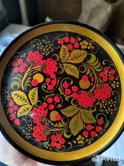 Посуда Хохлома тарелка