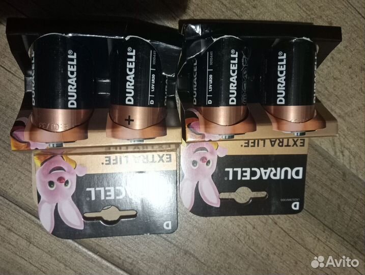 Батарейки дюрасел D