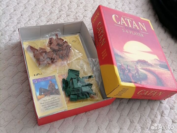 Настольная детская игра Катан(колонизаторы)