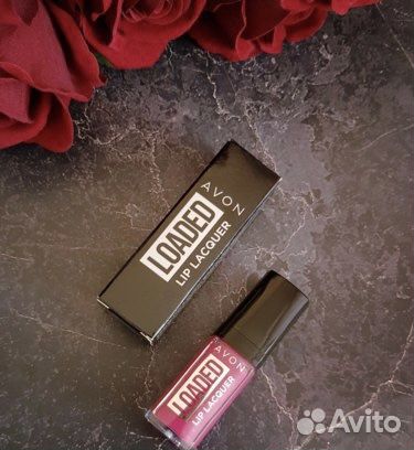 Блеск для губ Avon loaded pink