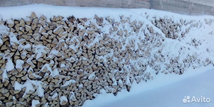 Дрова колотые