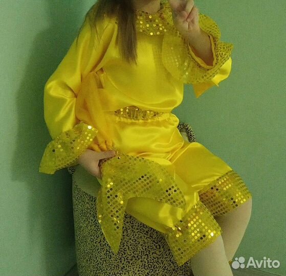 Костюм золотая рыбка