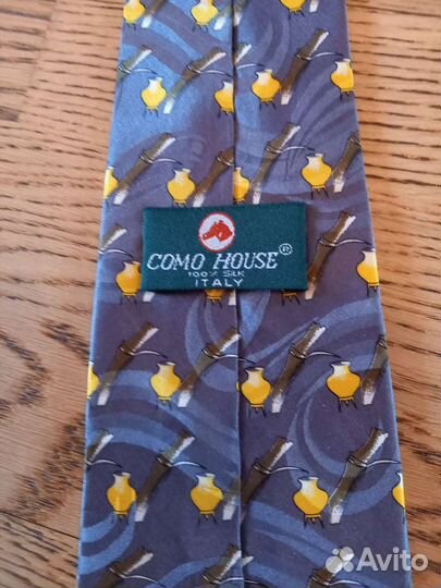 Итальянские новые шёлковые галстуки