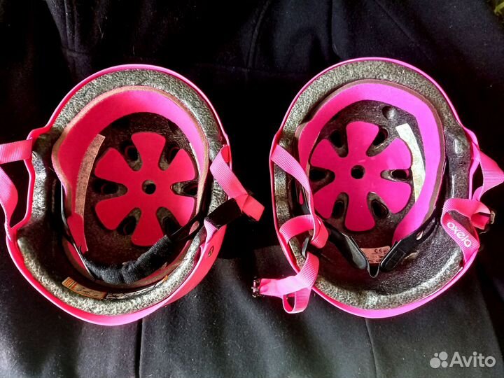 Шлем защитный Decathlon Oxelo, 52-54, детский