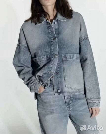 Куртка джинсовка женская 42 44