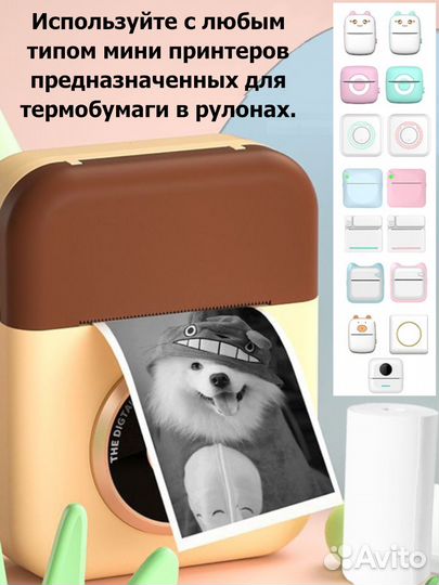 Бумага для мини принтера