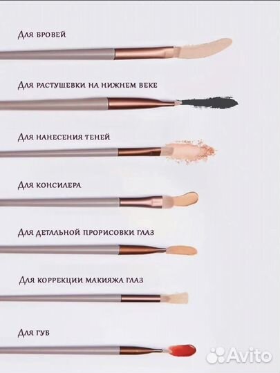 Набор кистей для макияжа