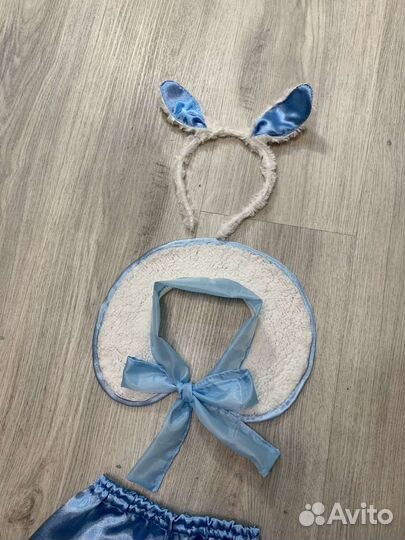 Костюм Зайчонка Зайца ободок к ушками продажа