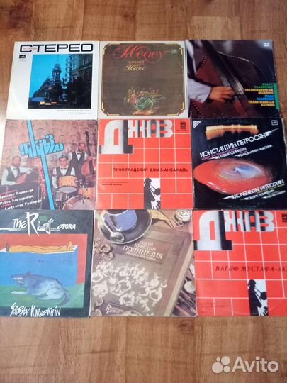 Пластинки джаз, обмен