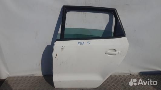 Дверь задняя левая volkswagen polo 5 (6R) (PEA05FG