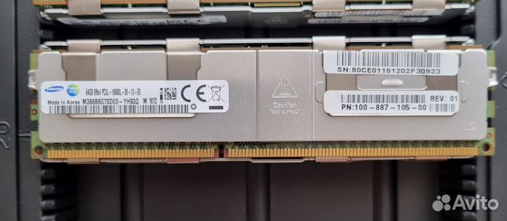 Память серверная ddr3 ecc 64GB 10600L
