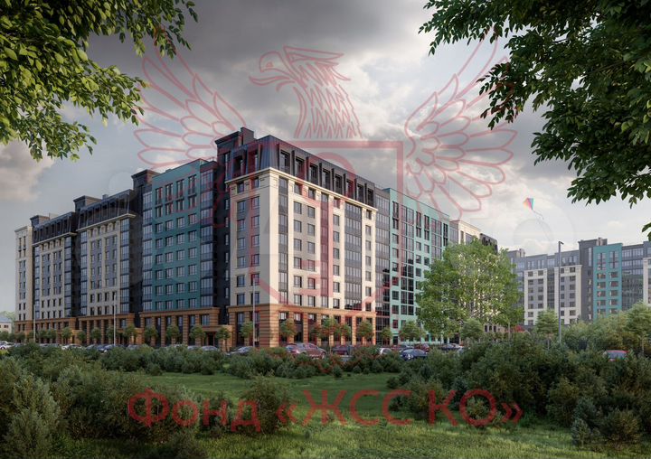 2-к. квартира, 59,7 м², 9/10 эт.