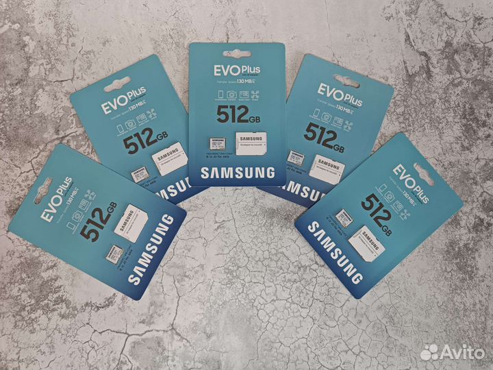 Samsung 128,256,512gb Evo Plus Microsd
