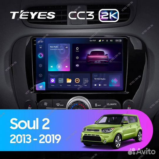 Магнитола Kia Soul 2 PS 2013-2019 Teyes 4/32