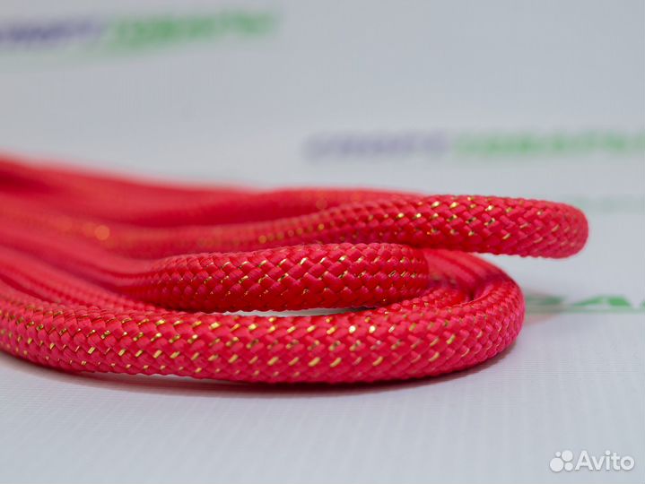 Скакалка для худ. гимнастики. С люрексом,3м