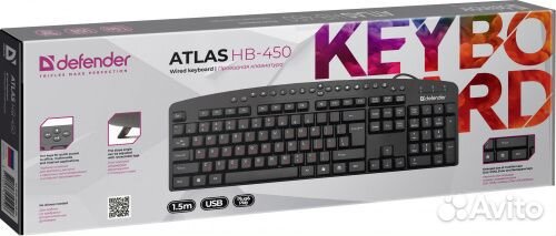 Клавиатура Defender HB-450