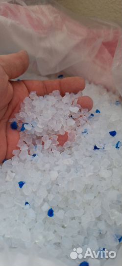 Силикагелевый наполнитель для кошачьего туалета