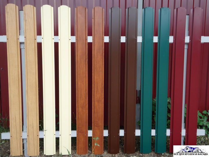 Штакетник Элипс мп