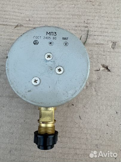 Манометр общетехнический мп-3 новый СССР 0-1,6мпа