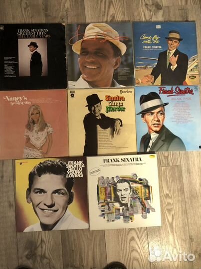 Синатра Sinatra lp пластинки UK
