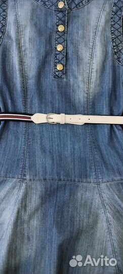 Сарафан джинсовый