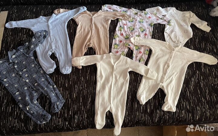 Детская одежда для новорожденных 50, 56, 62