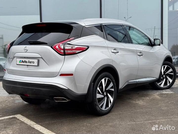 Nissan Murano 3.5 CVT, 2016, 130 000 км
