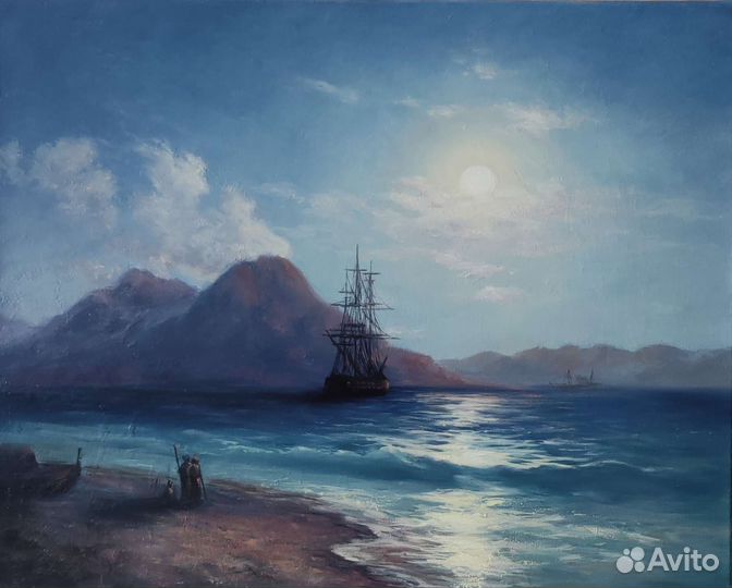Картина маслом морской пейзаж Айвазовский