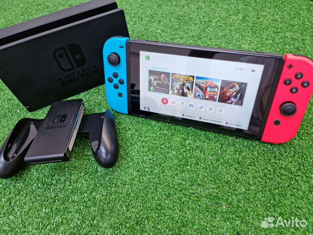 Nintendo switch rev 2 +128gb купить в Москве | Электроника | Авито