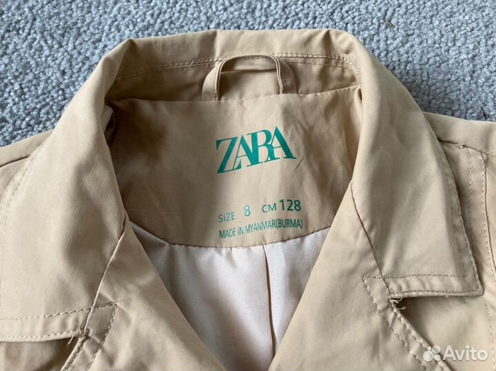 Тренч zara 128