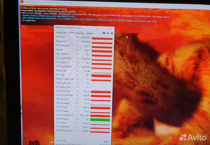 Видеокарта Palit GeForce RTX 2060 super dual 8GB