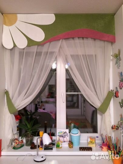 Балдахин, ламбрекен и органза для принцессы