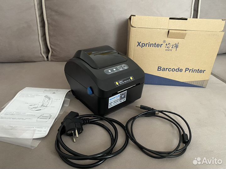 Термопринтер этикеток Xprinter XP-DT325B (USB)