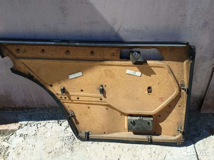 Дверные Карты W124 Рест 2шт Задние