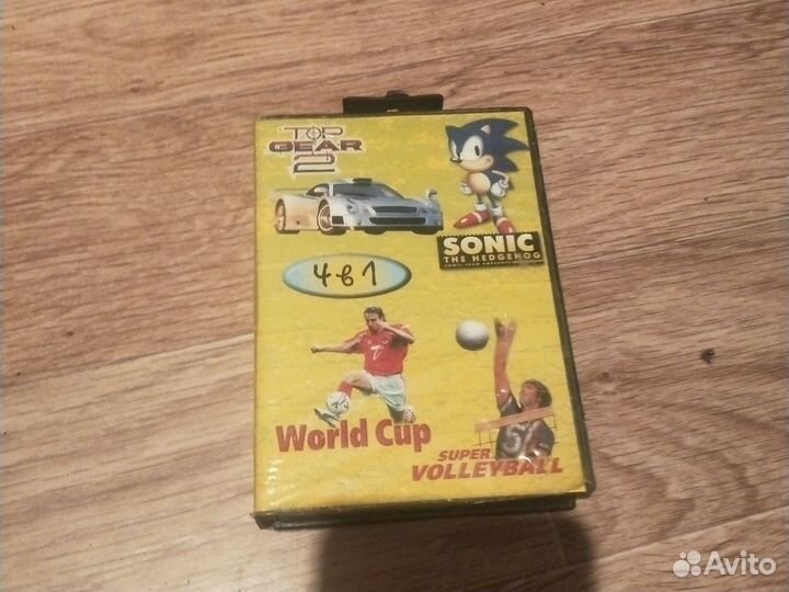 Картриджи для sega mega drive 2