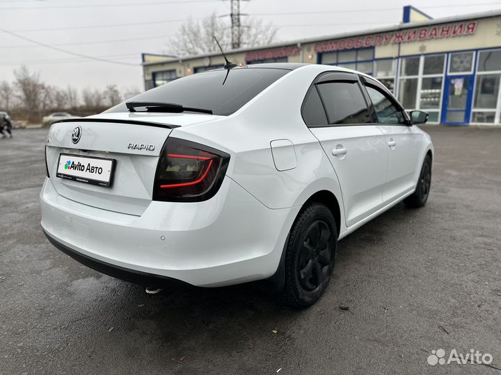 Skoda Rapid 1.4 AMT, 2017, 130 669 км