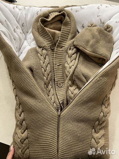 Комплект на выписку зимний