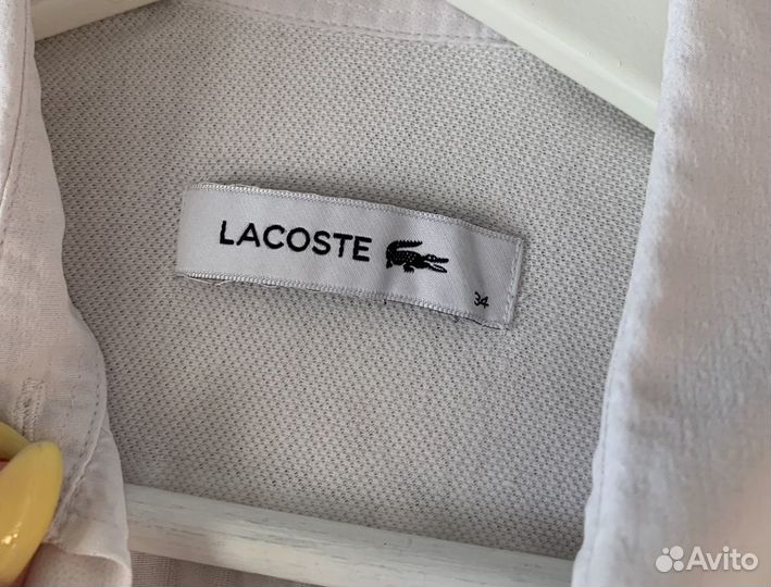 Рубашка lacoste женская
